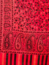 Women's Paisley Jamawar Acrylic Wool Shawl